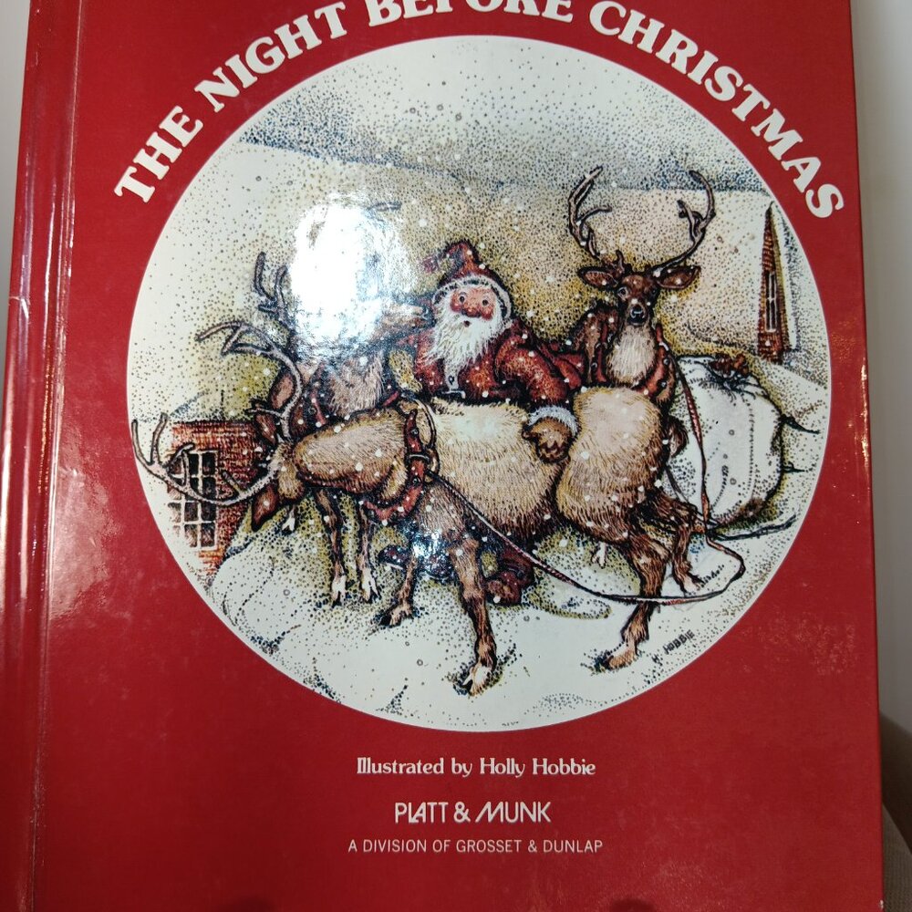 Vintage Holly Hobbie Christmas Book Bundle Cottagecore Holiday Decor